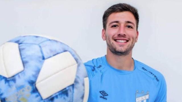 Daniel Ibáñez, con la camiseta del Atlético Tucumán