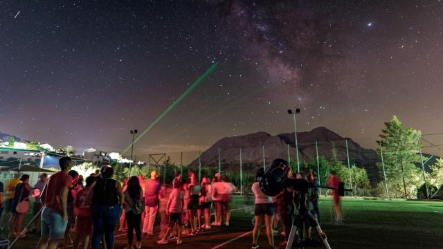 Actividad astroturística.