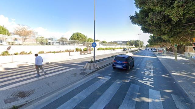 Avenida Lope de Vega, en Málaga.