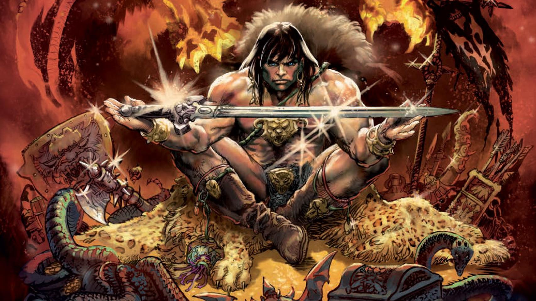 Conan, el bárbaro', sangrienta, adrenalítica e irregular