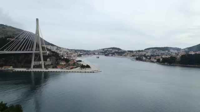 El puerto de Gruz, en la ciudad adriática de Dubrovnik, en Croacia.