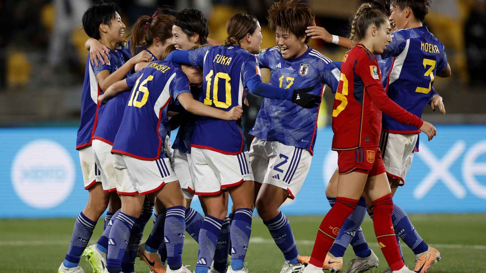 Gol de Japón contra España