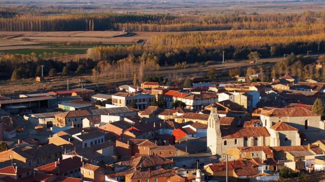 Vista aérea de Monzón de Campos