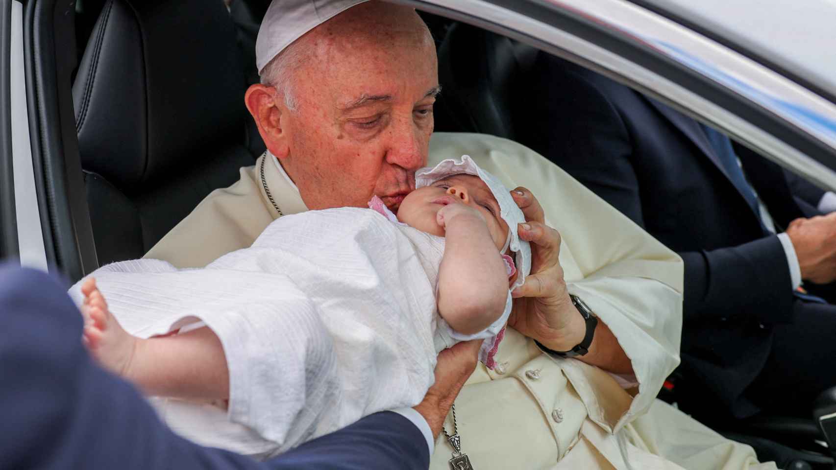 El papa Francisco en Lisboa este miércoles