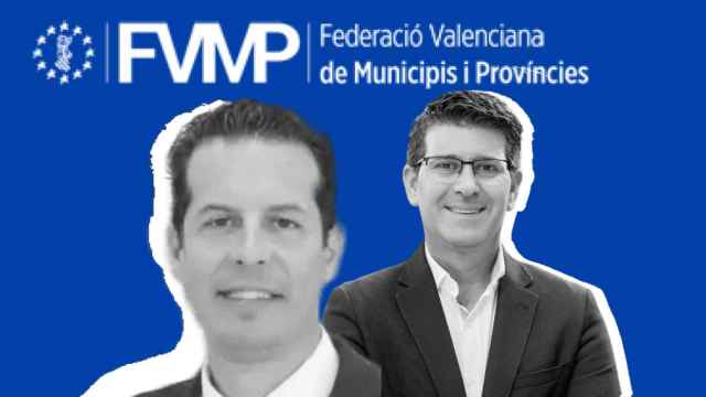 El actual presidente de la FVMP, Rubén Alfaro, y su excompañero de partido, Jorge Rodríguez.