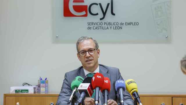 El consejero de Industria, Mariano Veganzones, durante su comparecencia de este miércoles.