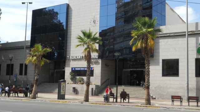 La estación de ADIF en Alicante.
