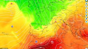 Una masa de aire polar se cuela por el norte de la península.