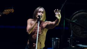 El cantante estadounidense Iggy Pop durante el concierto del Starlie Festival. Foto cedida por el festival.