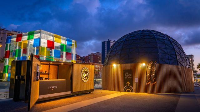 Planetarium en Málaga.