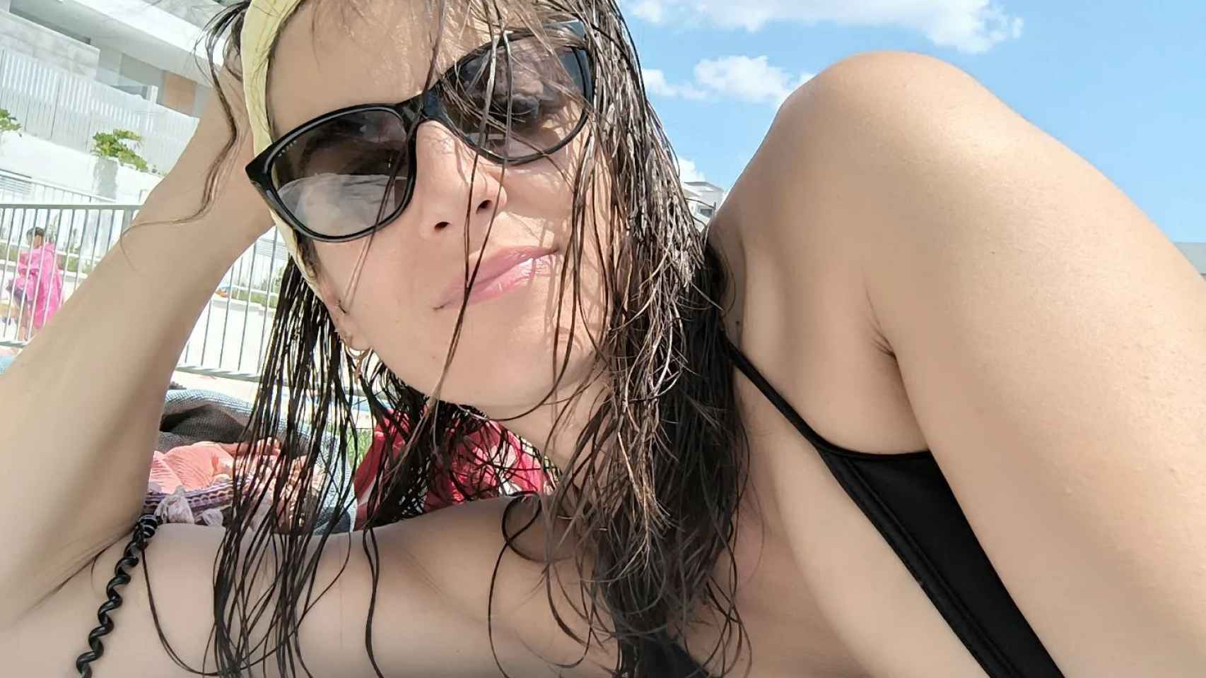Imágenes del día: el 'momento teta' de la presentadora Lorena García triunfa en Instagram