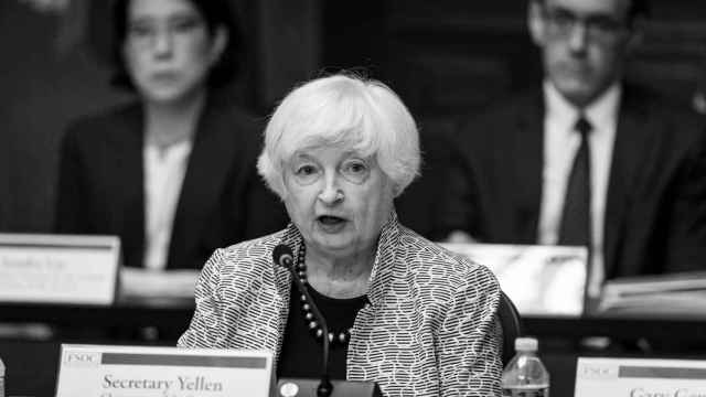 Janet Yellen, secretaria del Tesoro de Estados Unidos, preside una reunión del Consejo de Supervisión de la Estabilidad Financiera el pasado 28 de julio.