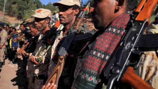 Militares de la región de Amhara. Imagen de archivo.