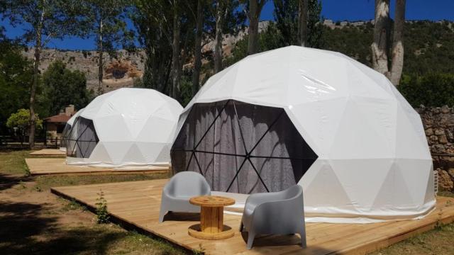 El 'glamping' de Río Lobos