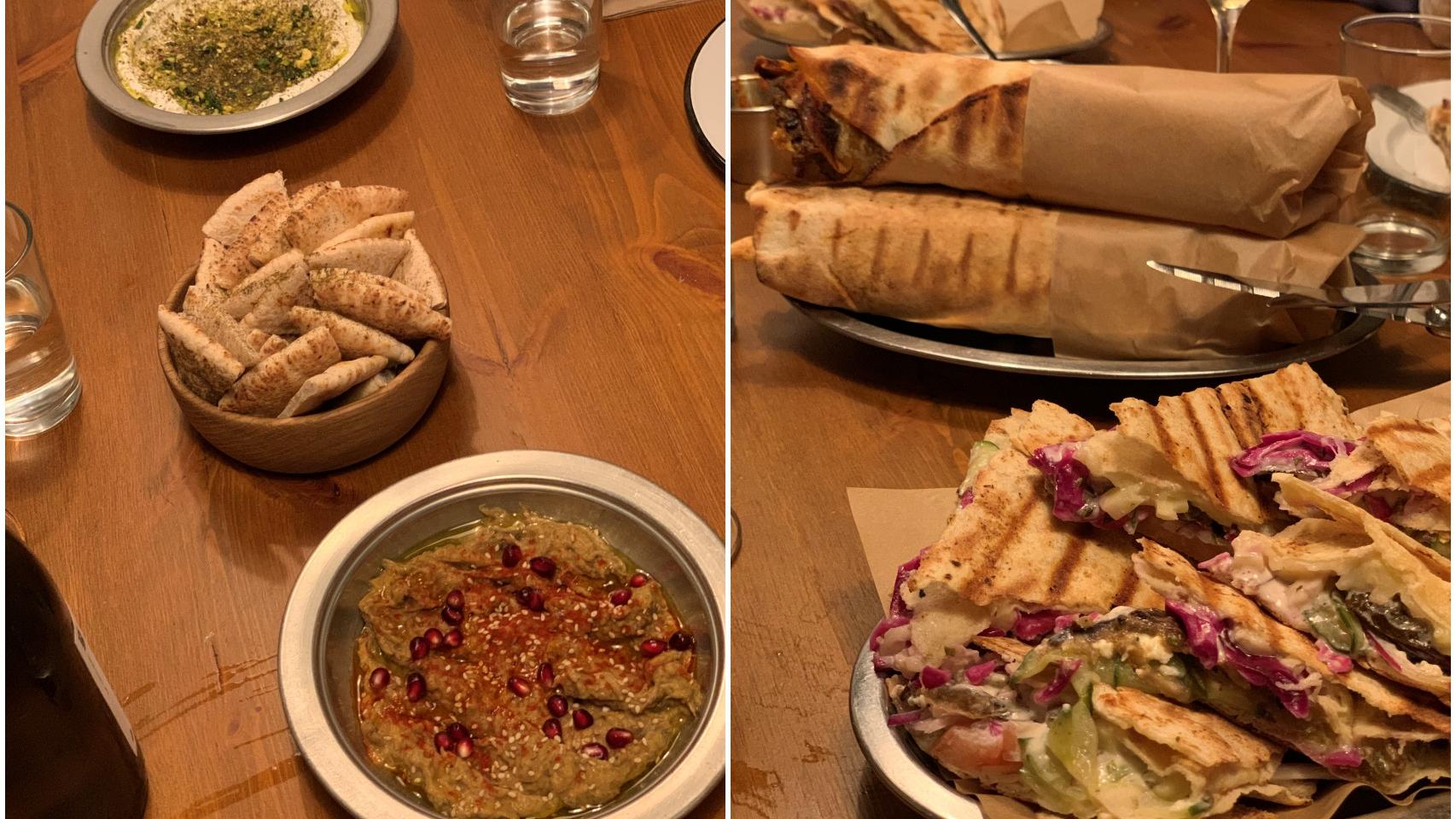 Algunos de los platos de Jazmino's