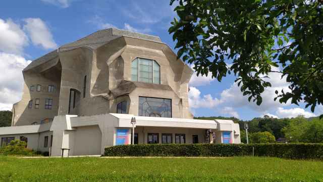 El teatro Goetheanum, la sede vaticana de la Antroposofía mundial. Foto: Álvaro Cortina
