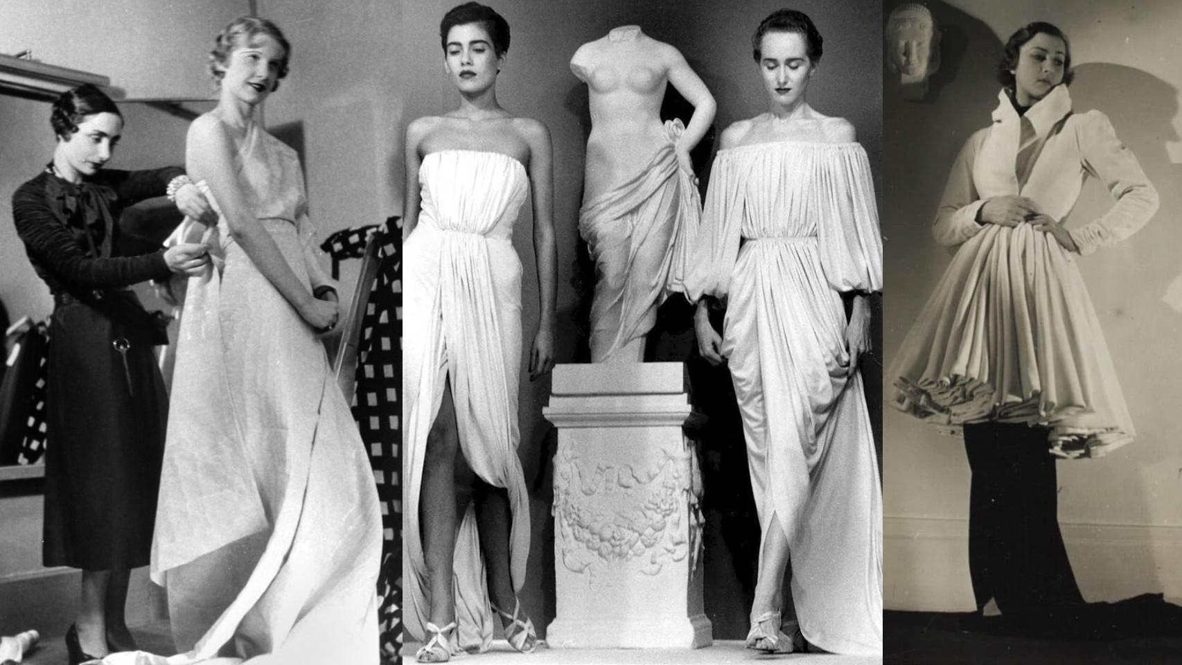 Colección Primavera-Verano de Julie Barton y 'Mademoiselle Alix' (1933).
