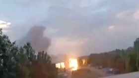 Un cohete ruso impacta en un hotel de Zaporiyia