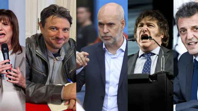 Los candidatos a la presidencia en Argentina