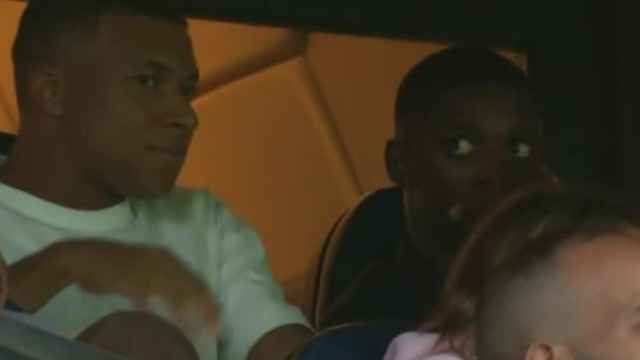 Mbappé, presente en el Parque de los Príncipes para ver el debut liguero del PSG