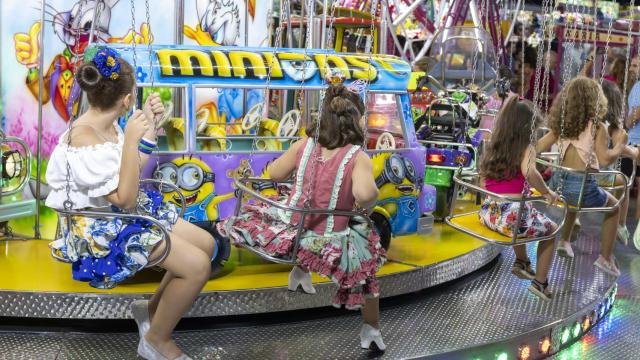 Atracciones de la Feria de Málaga.