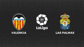 Valencia - Las Palmas, fútbol en directo