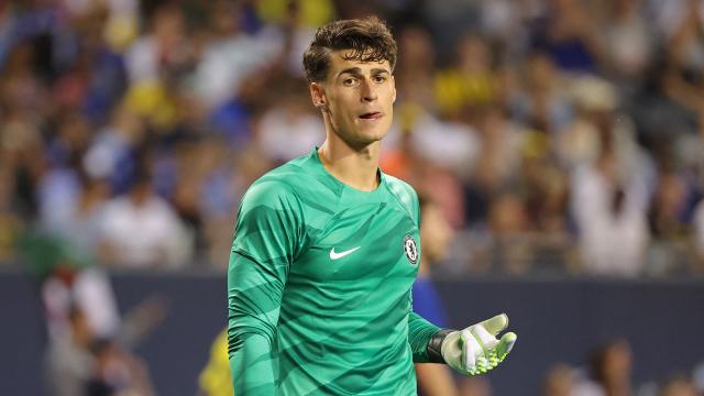 Kepa Arrizabalaga, con el Chelsea