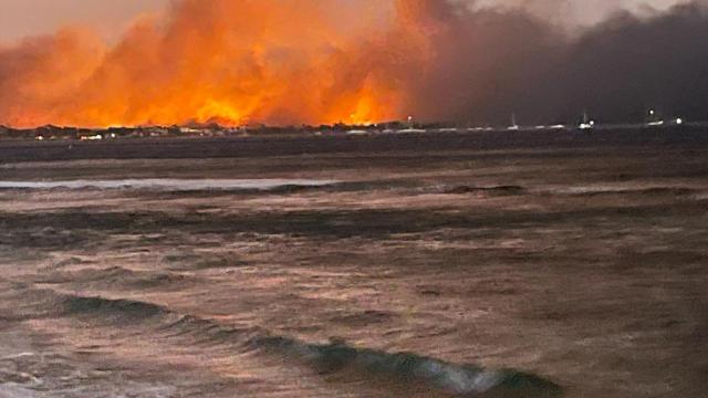 Incendios en Hawái.