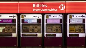 Máquinas de venta de billetes de Renfe