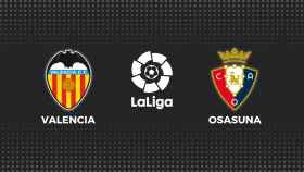Valencia - Osasuna, fútbol en directo
