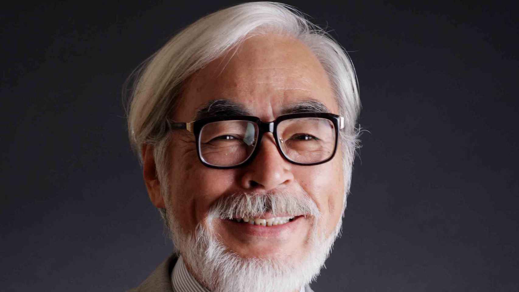 Hayao Miyazaki, director de Studio Ghibli Inc, recibió la Persona del Mérito Cultural en noviembre de 2012.