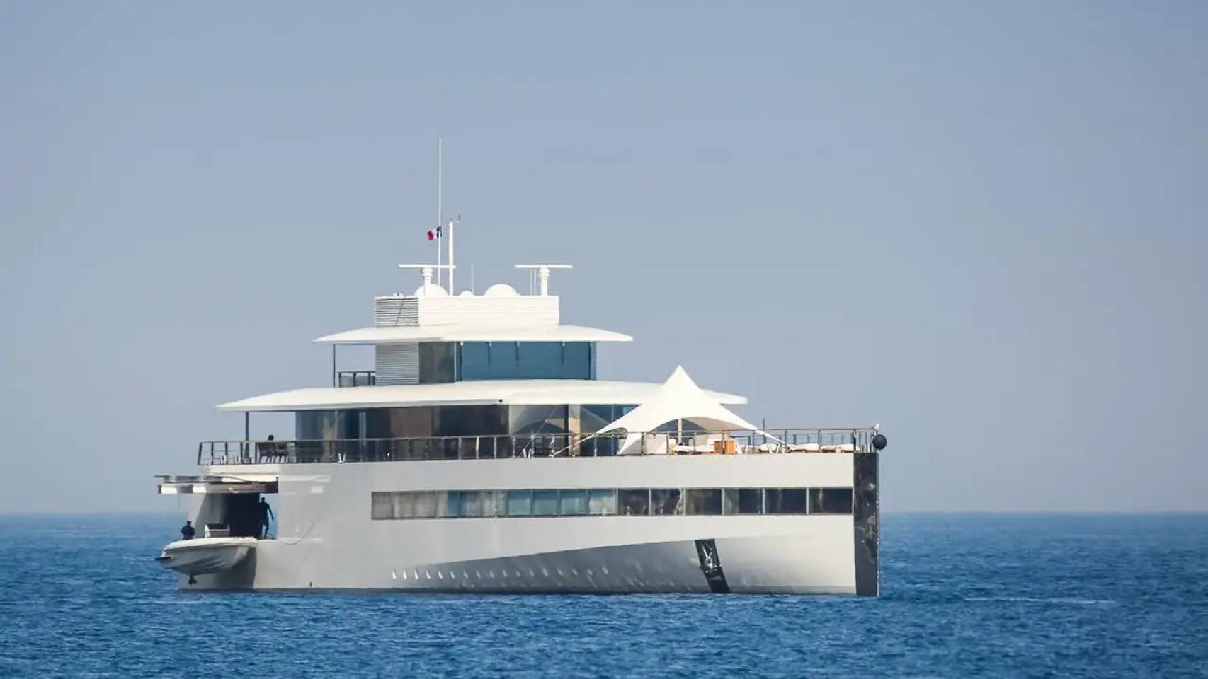 El último sueño de Steve Jobs así es Venus, el lujoso superyate que