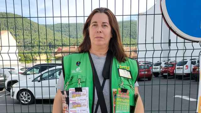 Raquel Martín, la vendedora de la ONCE que ha repartido un premio de 35.000 euros en Sotillo de la Adrada