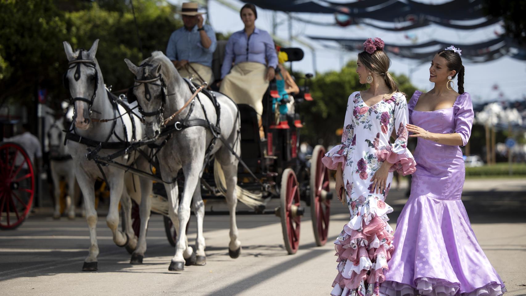 La Feria de Málaga 2023, desde el Real