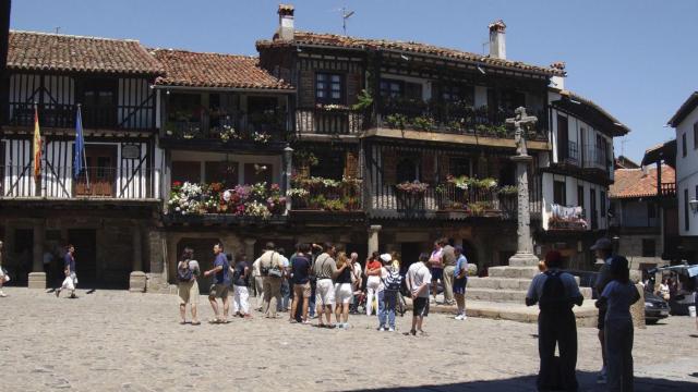 La Plaza Mayor de La Alberca