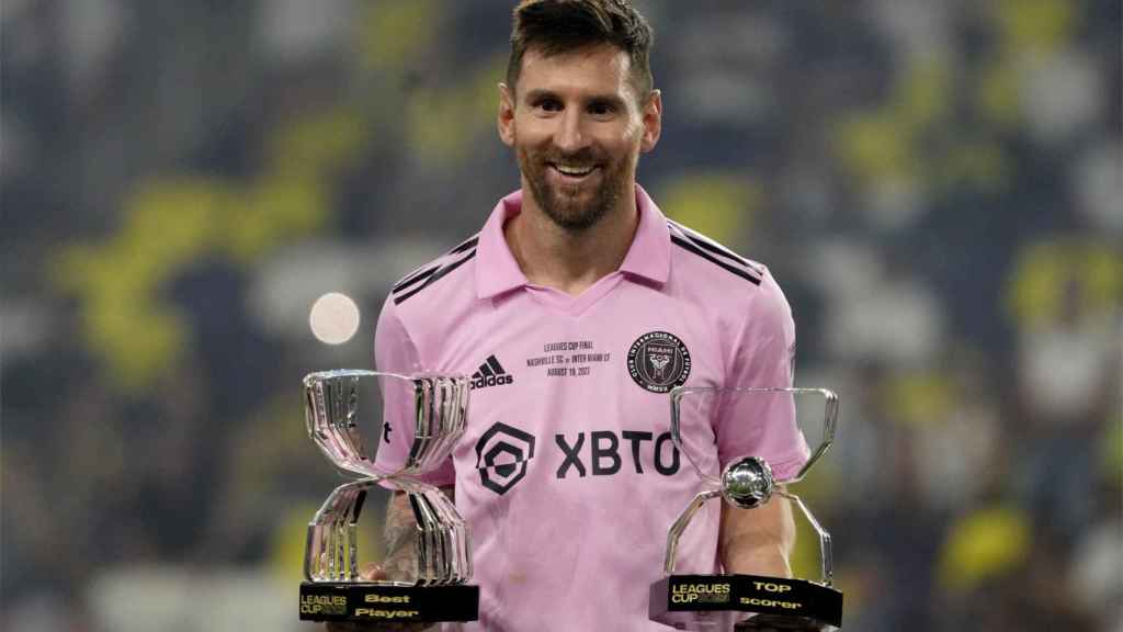 Leo Messi, con el título número 44 de su carrera deportiva, la Leagues Cup.