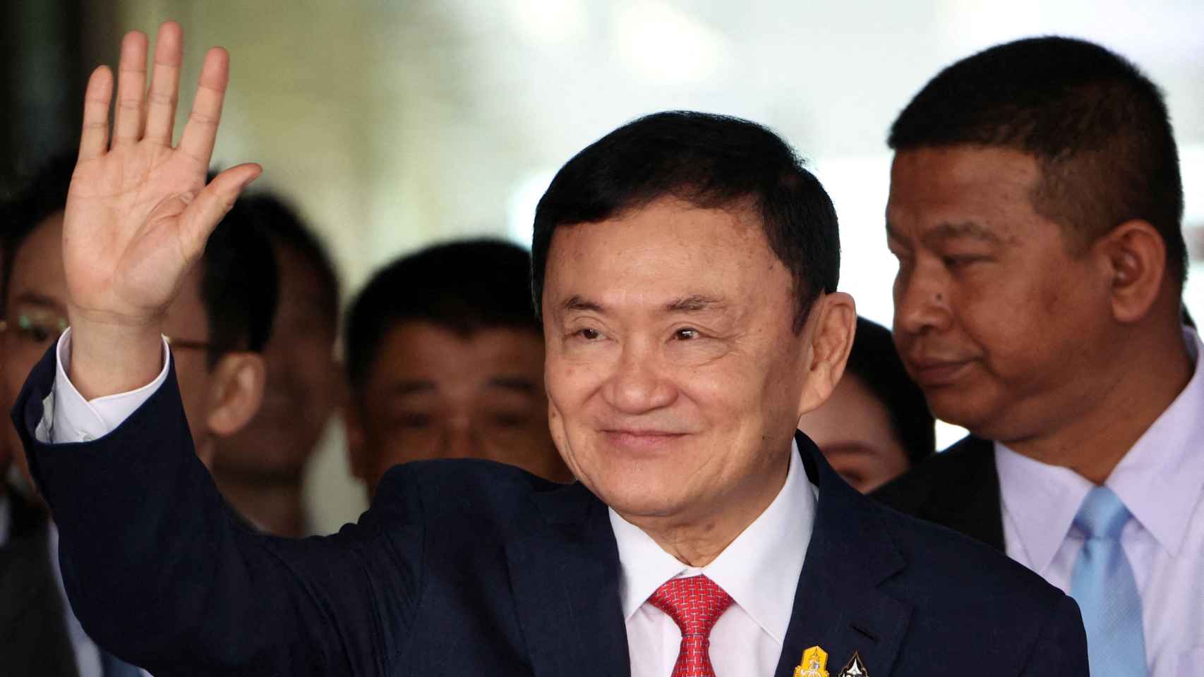 Thaksin Shinawatra, este martes.