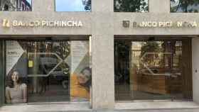 Sucursal de Banco Pichincha.