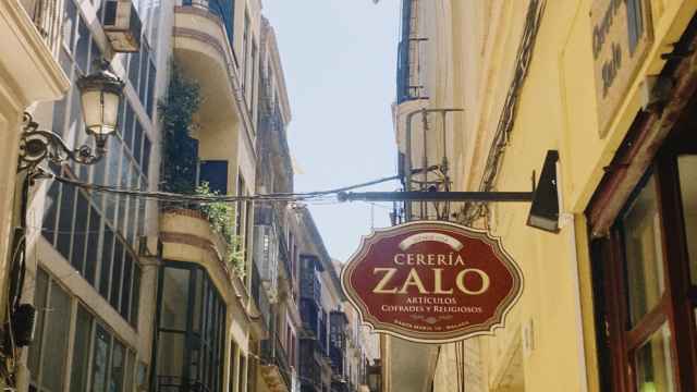 Cerería Zalo, ubicada en el número 10 de la calle Santa María.