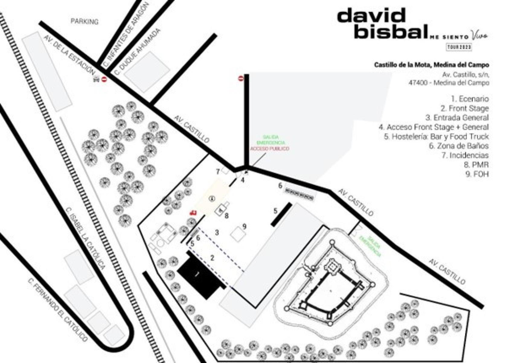Medina del Campo prepara un gran aparcamiento para el concierto de Bisbal consulta las rutas de Medina del Campo prepara un gran aparcamiento para el concierto de Bisbal consulta las rutas de