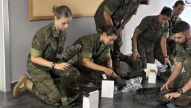 La princesa Leonor el pasado 18 de agosto, en su primer día de carrera militar.