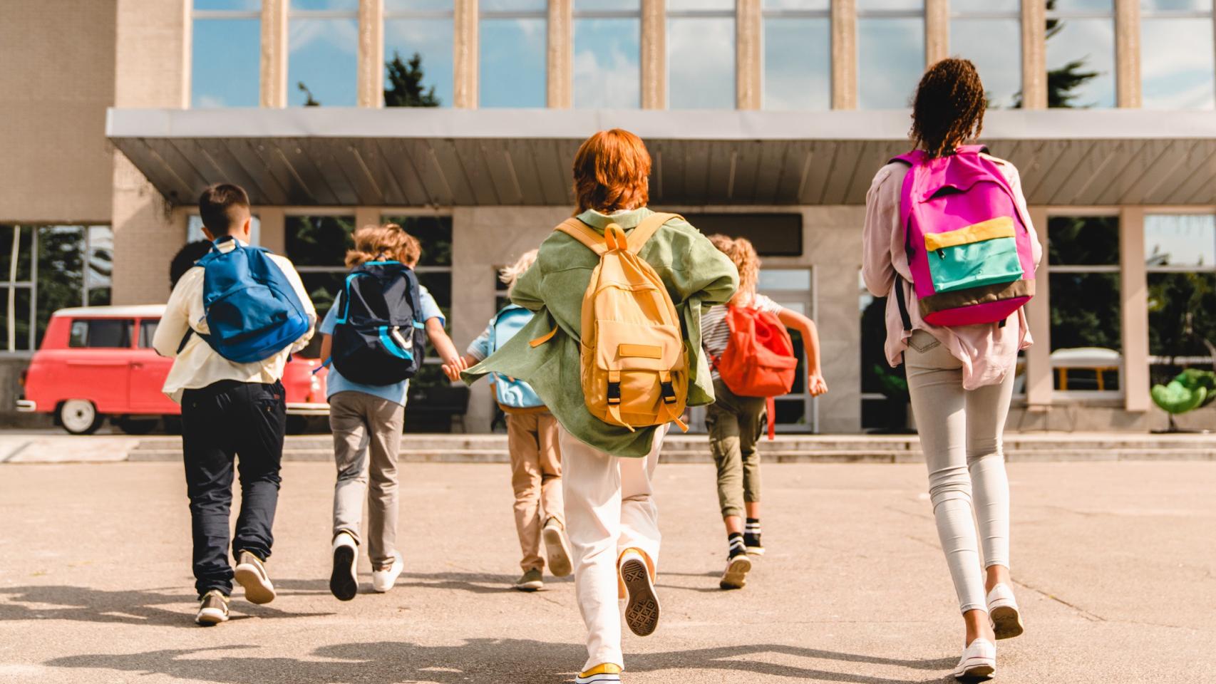 De vuelta al cole  Feliz inicio de clases, Bienvenida al colegio