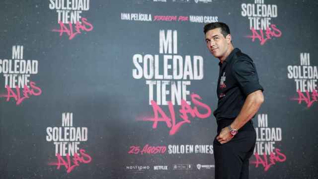Mario Casas estrenando su película 'Mi soledad tiene alas'. Foto: Europa Press