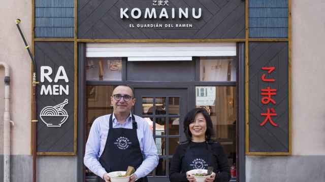 Gonzalo y Aska, propietarios de Komainu.