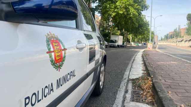 Un vehículo de la Policía Local de Valladolid