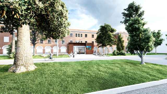 Imagen de la Escuela Universitaria de Enfermería donde se quiere contruir el nuevo Complejo Universitario Dacio Crespo en Palencia