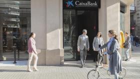 Una oficina de CaixaBank.