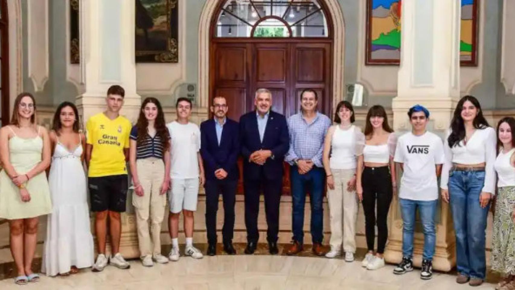 Los mejores alumnos de la Selectividad de Canarias.