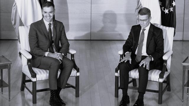 Pedro Sánchez y Alberto Núñez Feijóo.