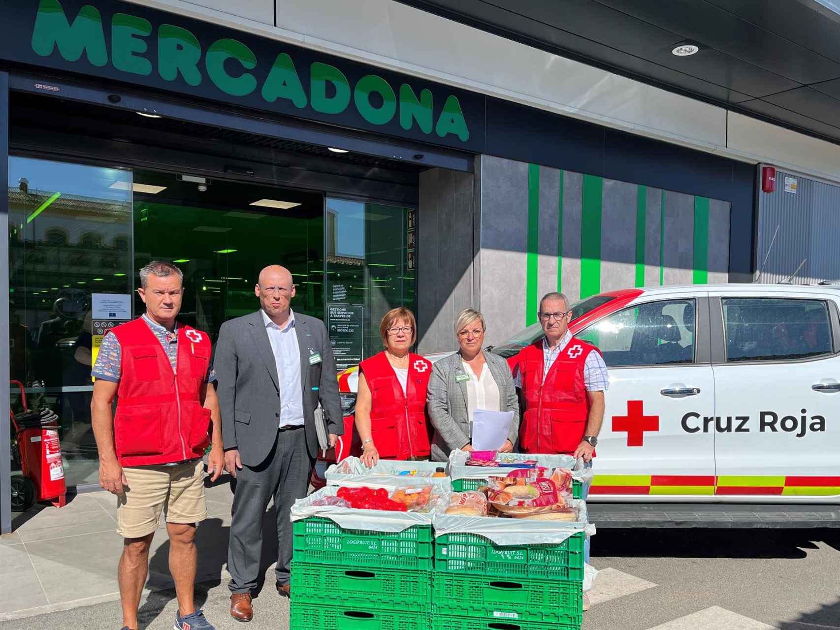 Mercadona donará diariamente alimentos a Cruz Roja de Casas Ibáñez (Albacete)